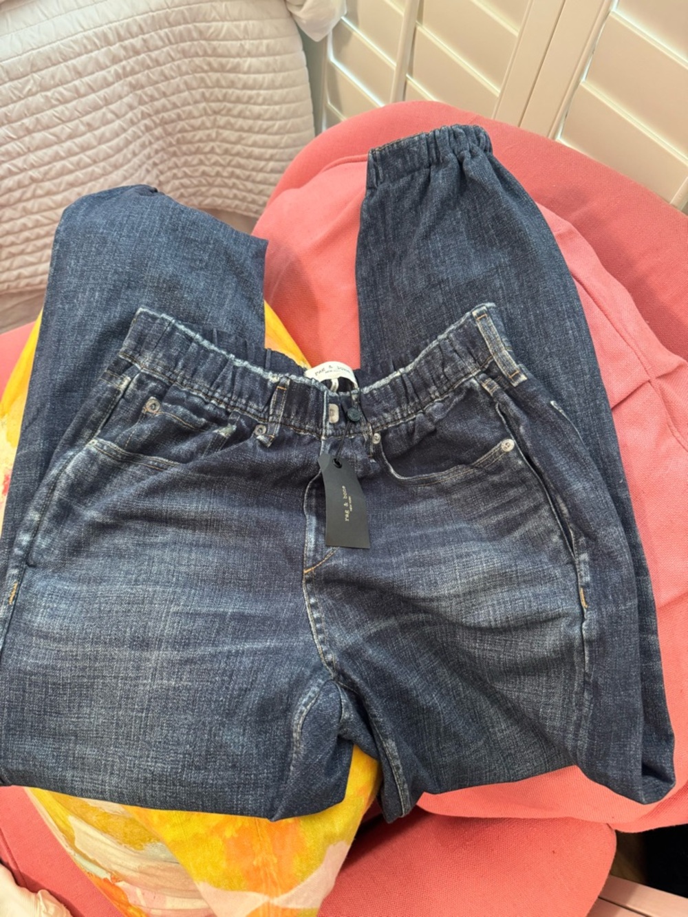 Rag and Bone Sweatpant Jeans “Miramar Jogger” size small - Picture 3 of 9